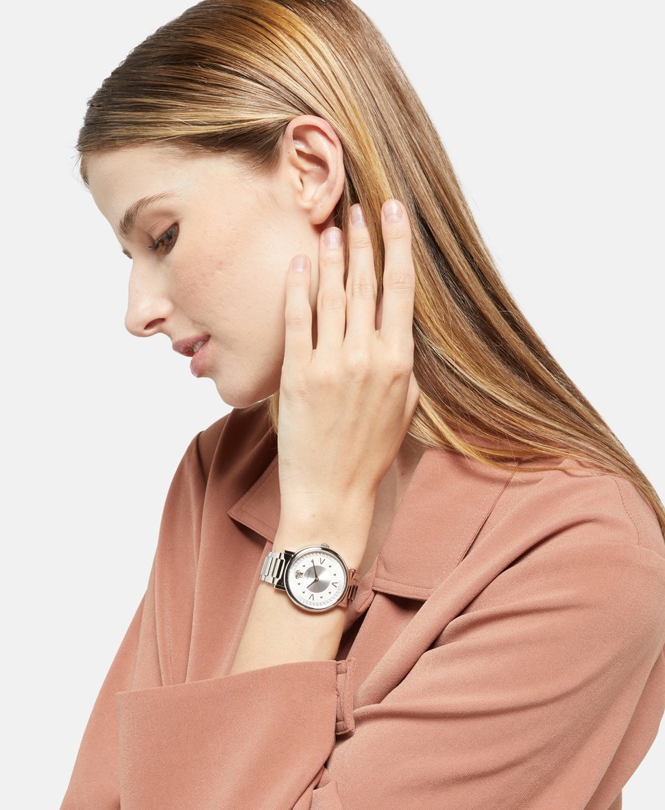 Versace hodinky Stříbrná 5
