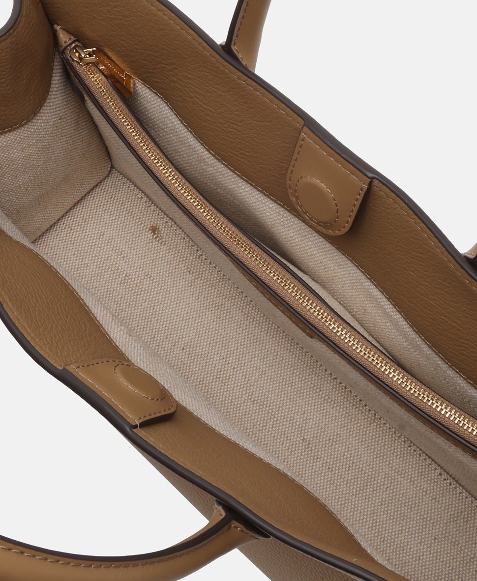 Michael Michael Kors kožená kabelka Camel 3