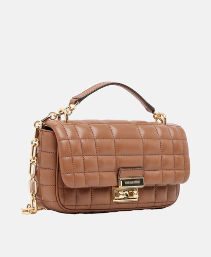 Michael Michael Kors Kožená kabelka přes rameno Camel 1