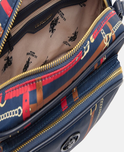 U.S. Polo Assn. kabelka přes rameno Tmavě modrá 3