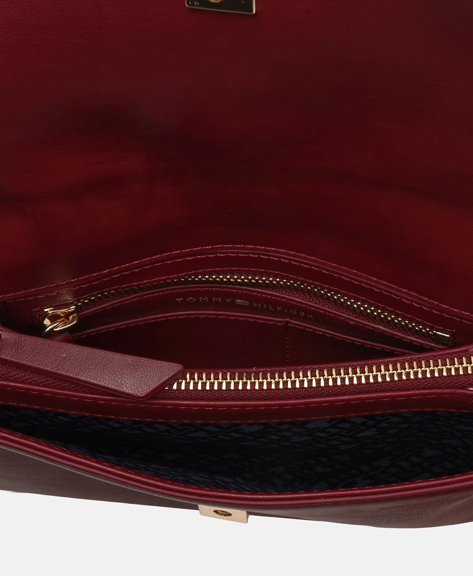 Tommy Hilfiger kabelka přes rameno Bordó 3
