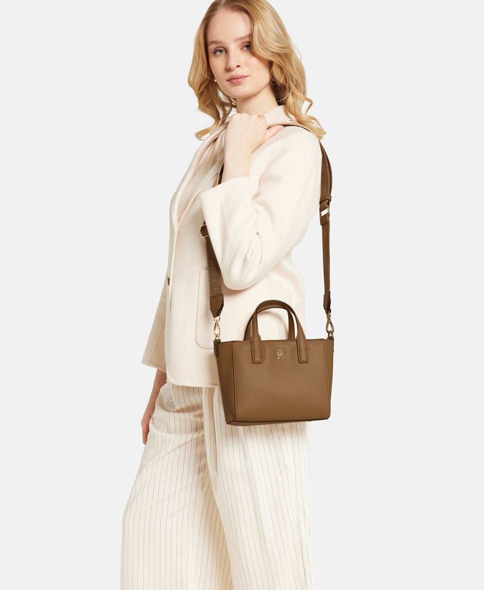 Tommy Hilfiger kabelka tote Camel 5