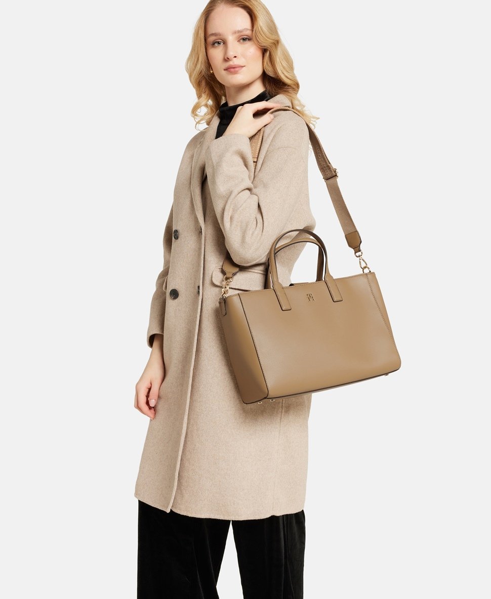 Tommy Hilfiger kabelka tote Camel 5