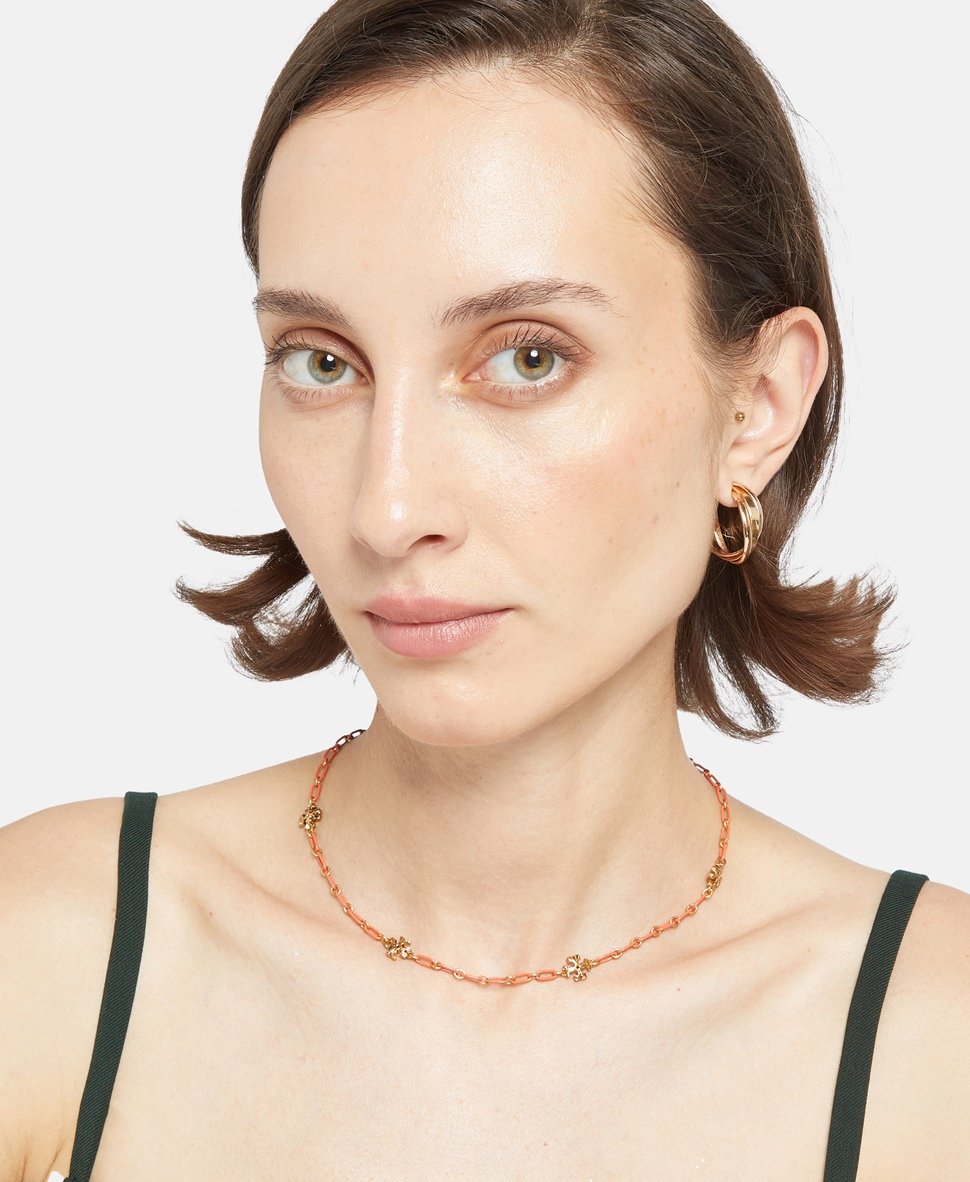 Tory Burch náhrdelník Zlatá 3
