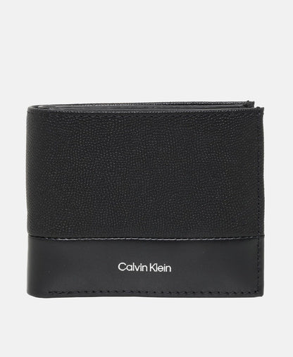 Calvin Klein kožená peněženka Černá 1