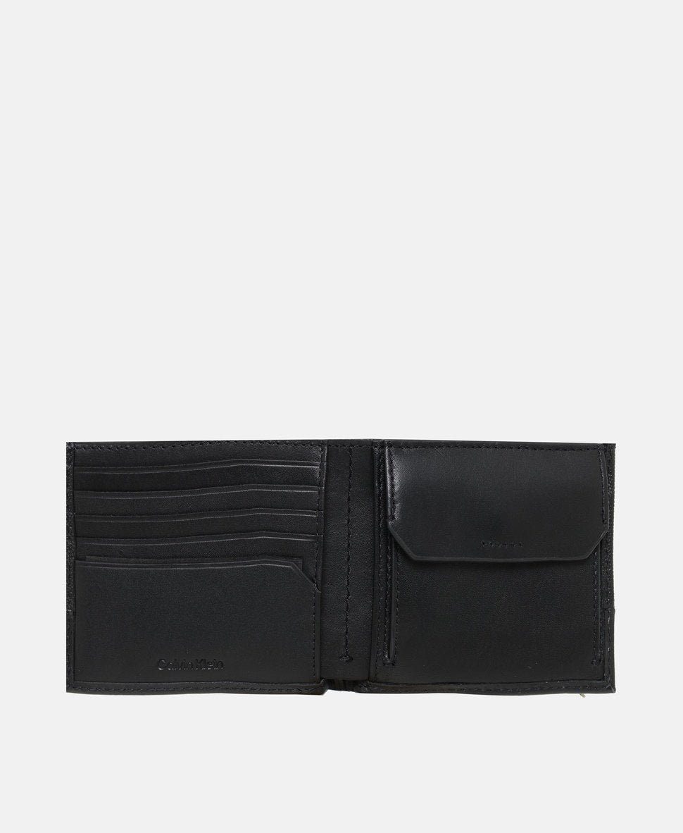 Calvin Klein kožená peněženka Černá 3