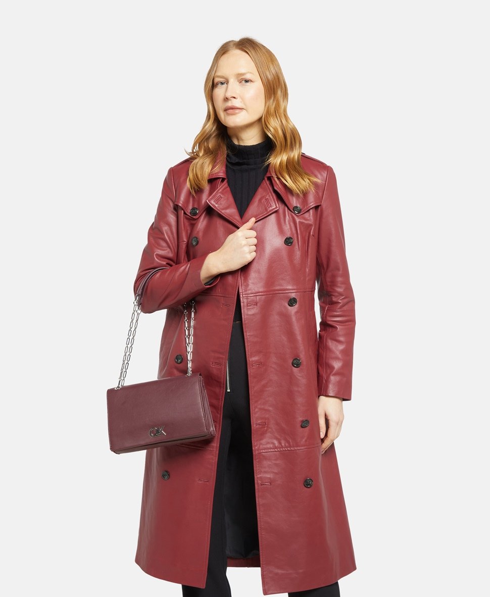 Calvin Klein kabelka přes rameno Lila 5