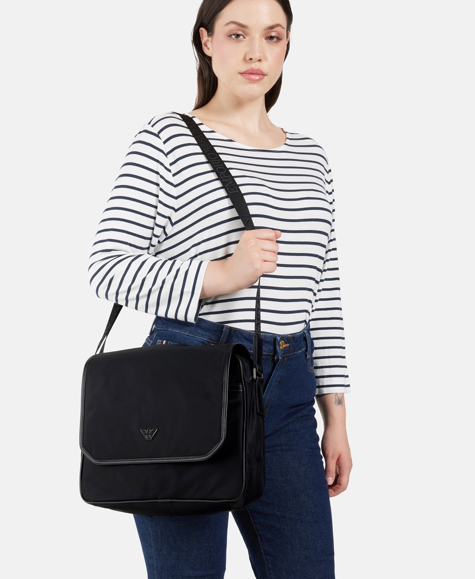 Emporio Armani brašna na notebook Černá 5