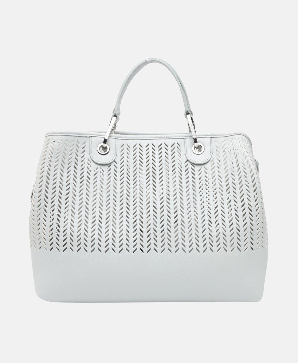 Emporio Armani kabelka shopper Světle modrá 4