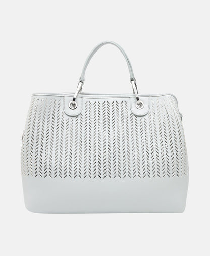 Emporio Armani kabelka shopper Světle modrá 4