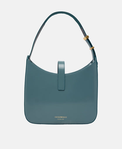 Emporio Armani kabelka přes rameno Petrolejová 4