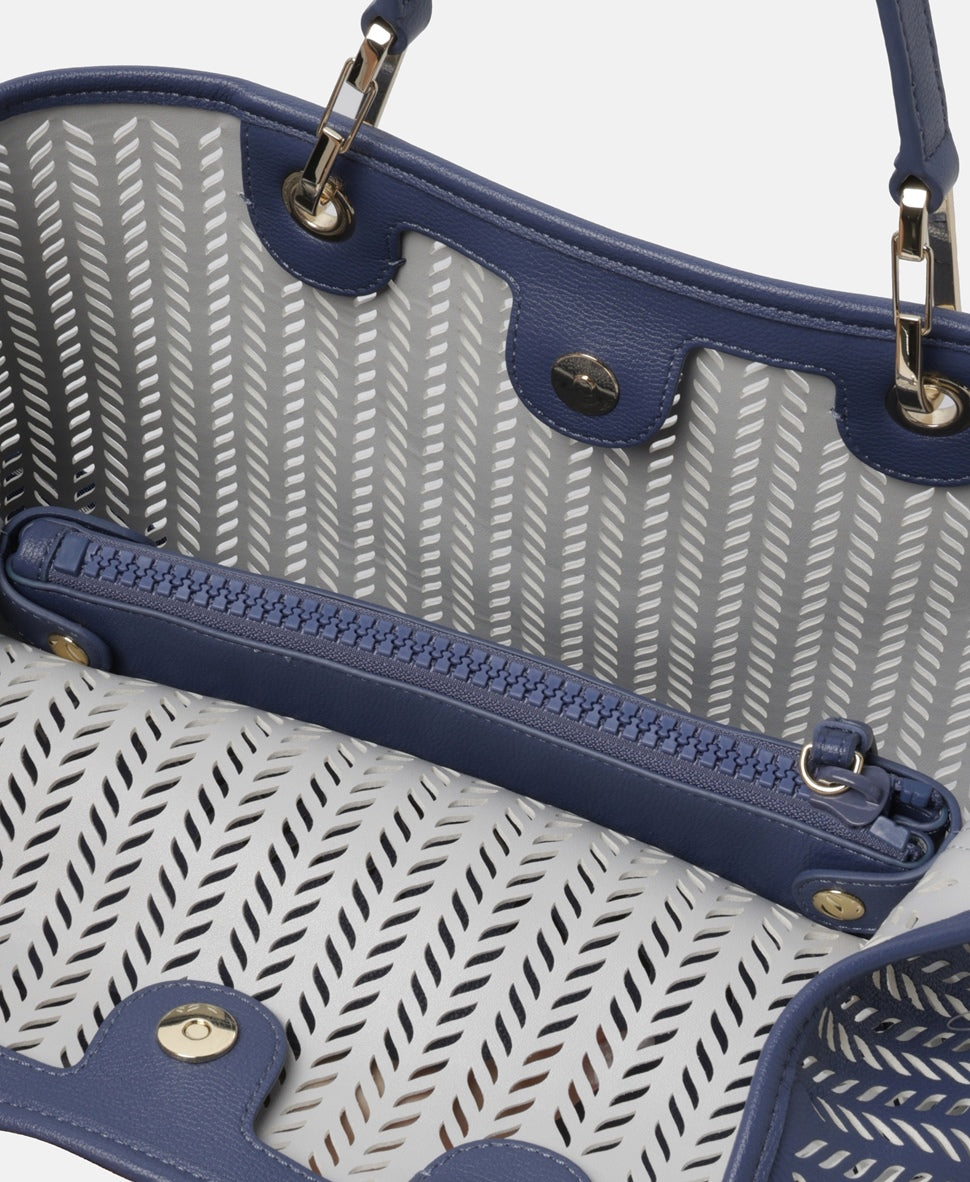 Emporio Armani kabelka přes rameno Tmavě modrá 3