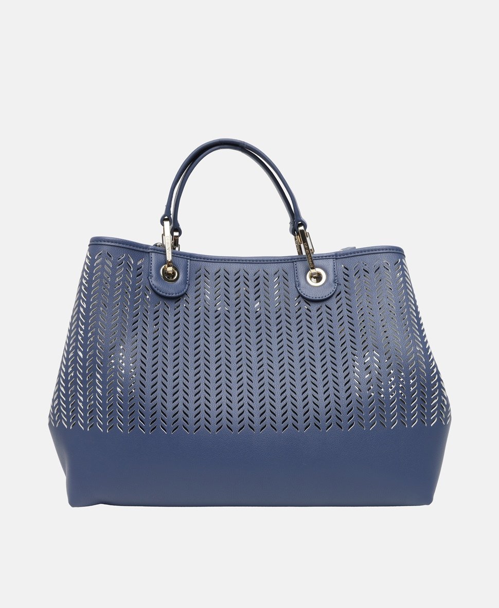 Emporio Armani kabelka přes rameno Tmavě modrá 4