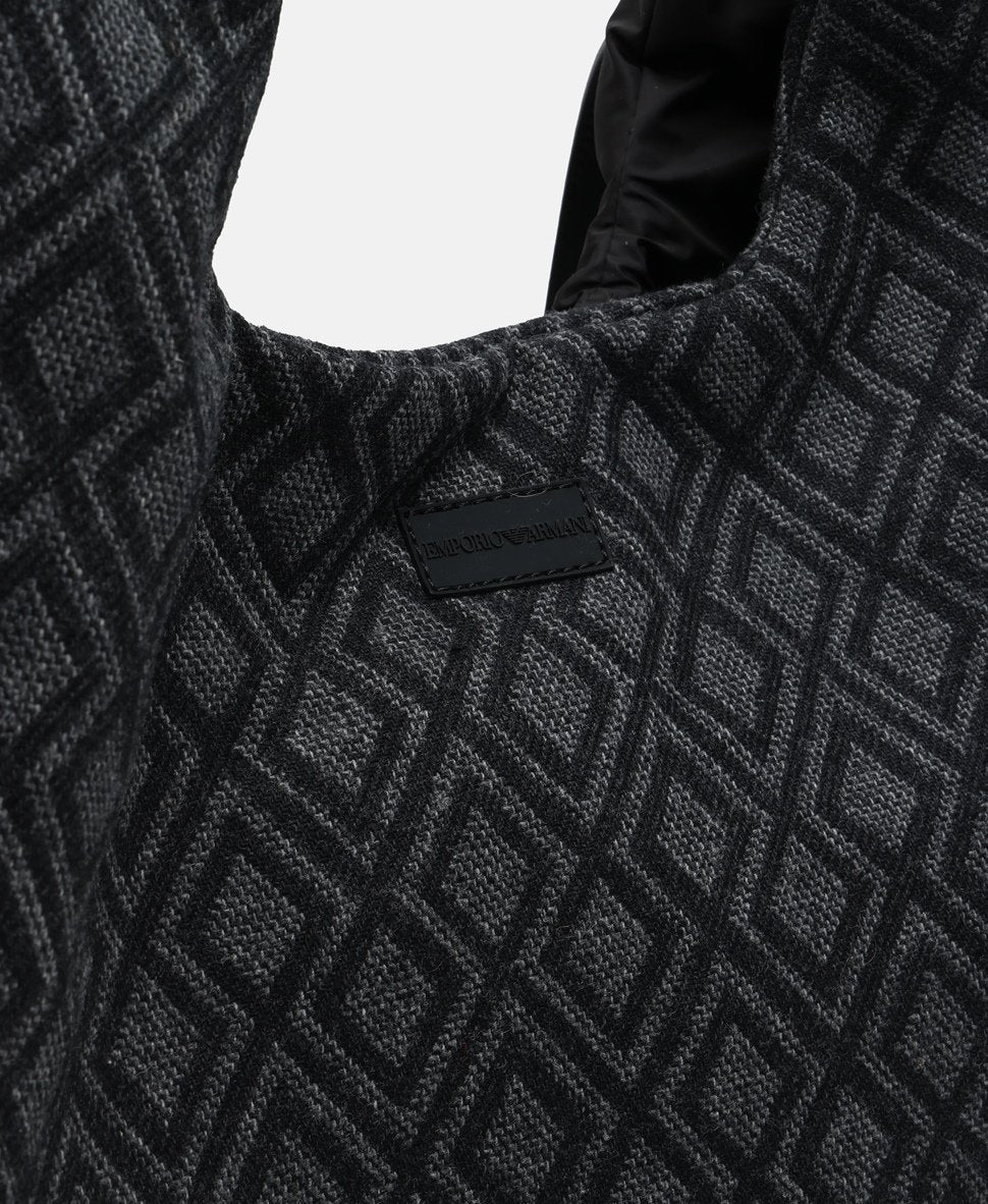 Emporio Armani kabelka shopper Šedá 2