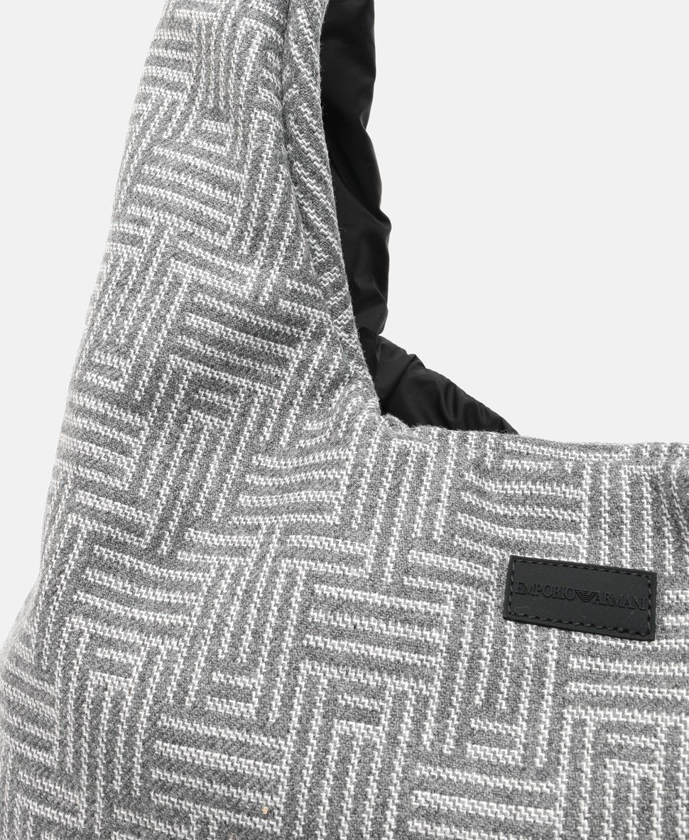 Emporio Armani kabelka shopper Šedá 2