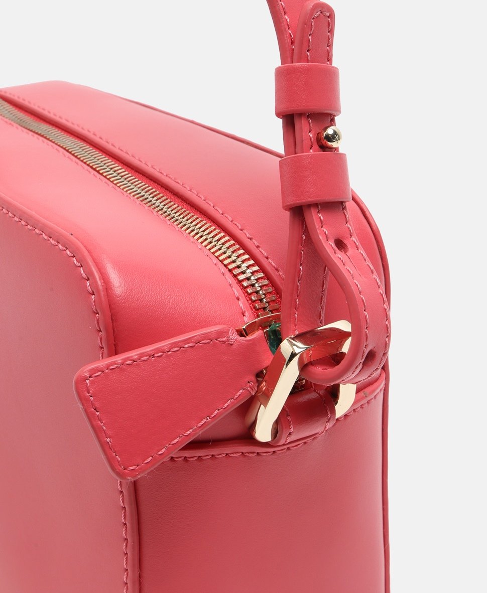 Emporio Armani kožená kabelka Růžová 2