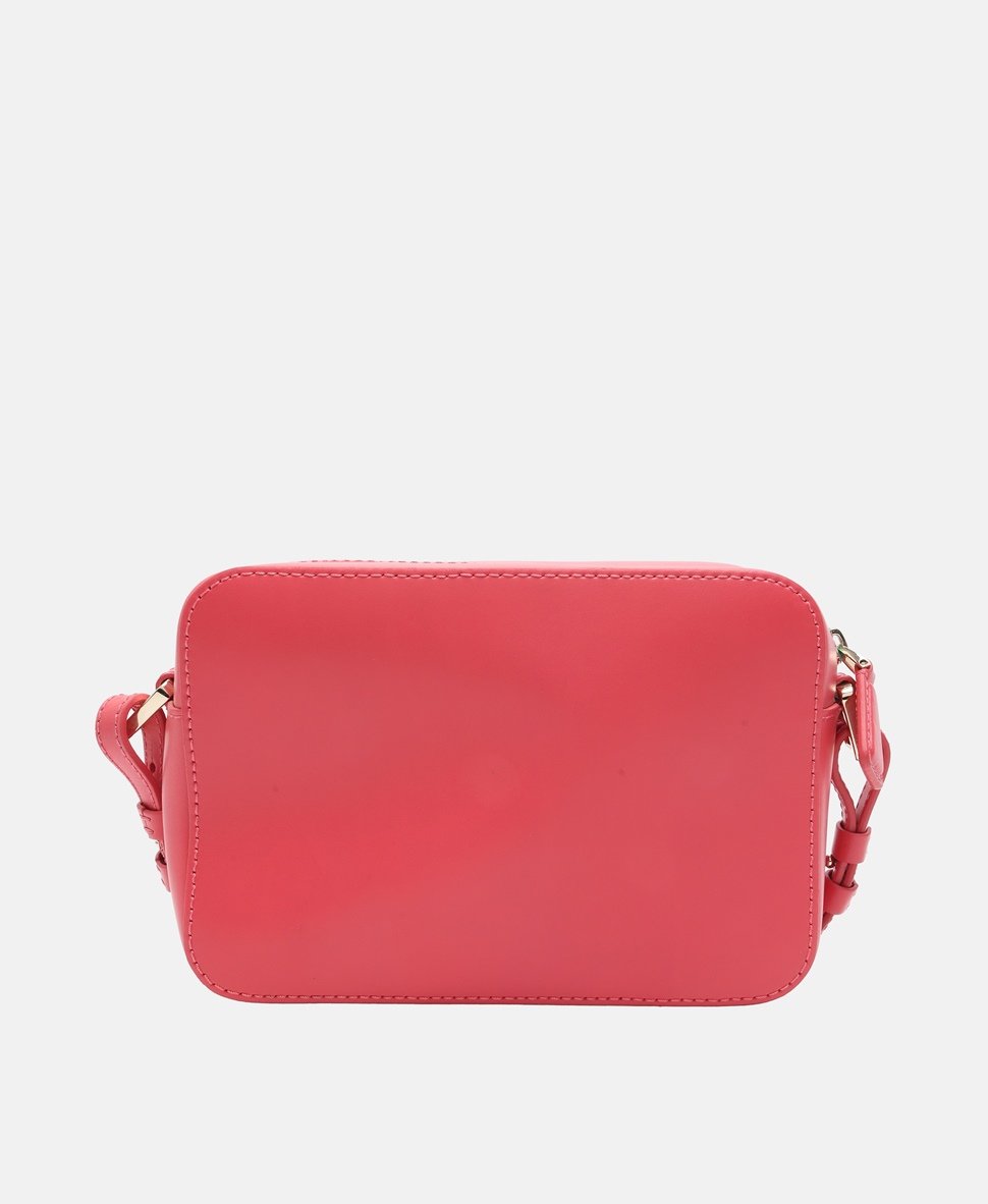 Emporio Armani kožená kabelka Růžová 4
