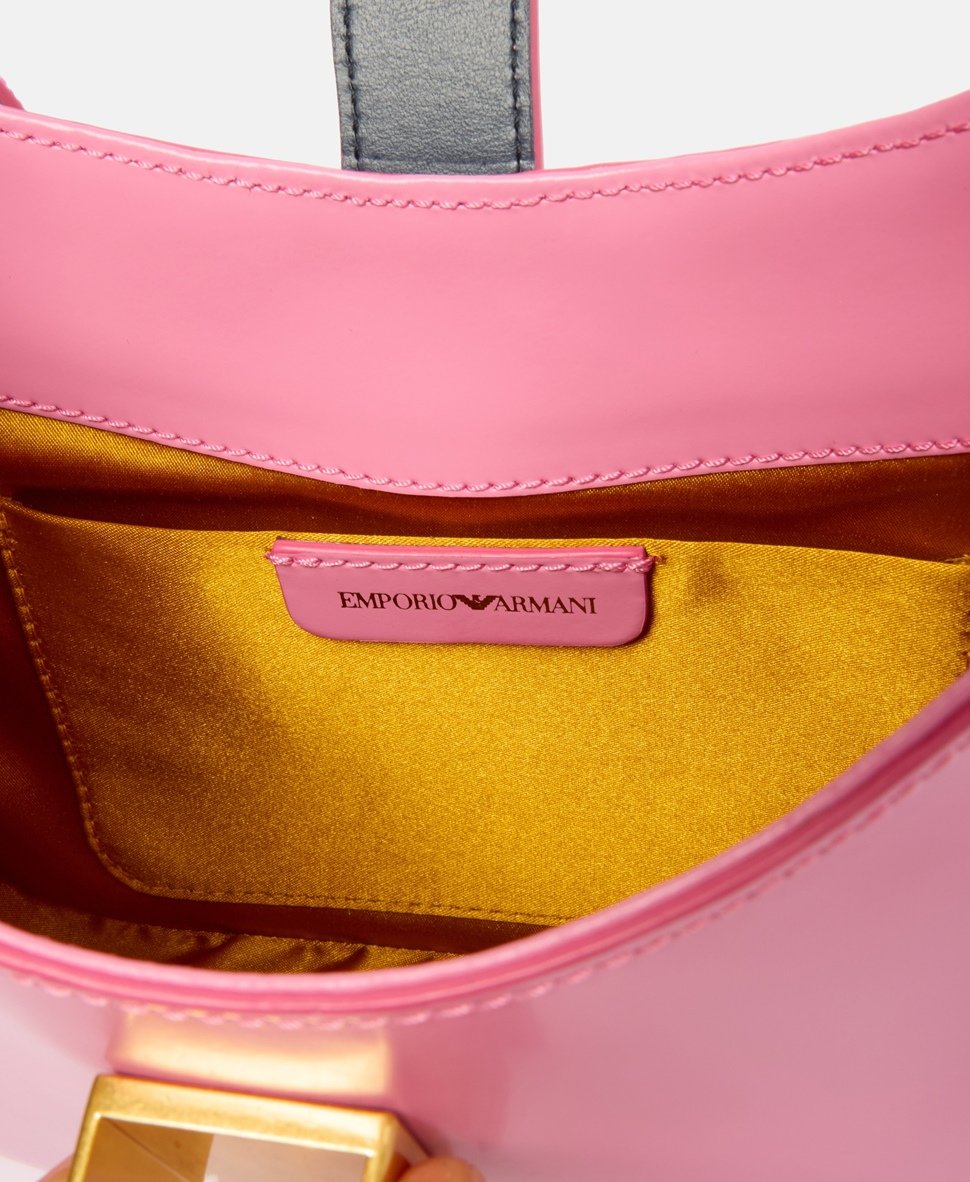 Emporio Armani hobo kabelka Růžová 3