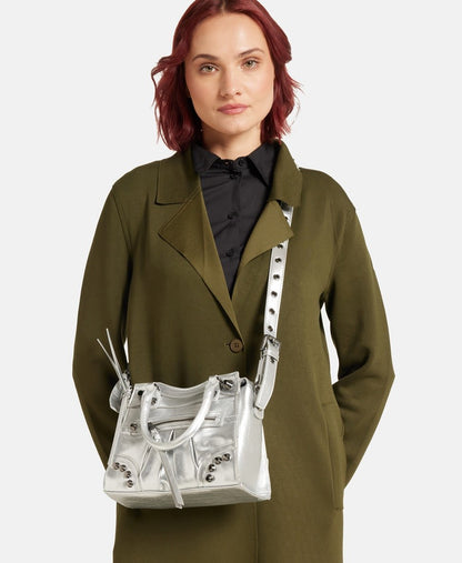 Steve Madden kabelka Stříbrná 5