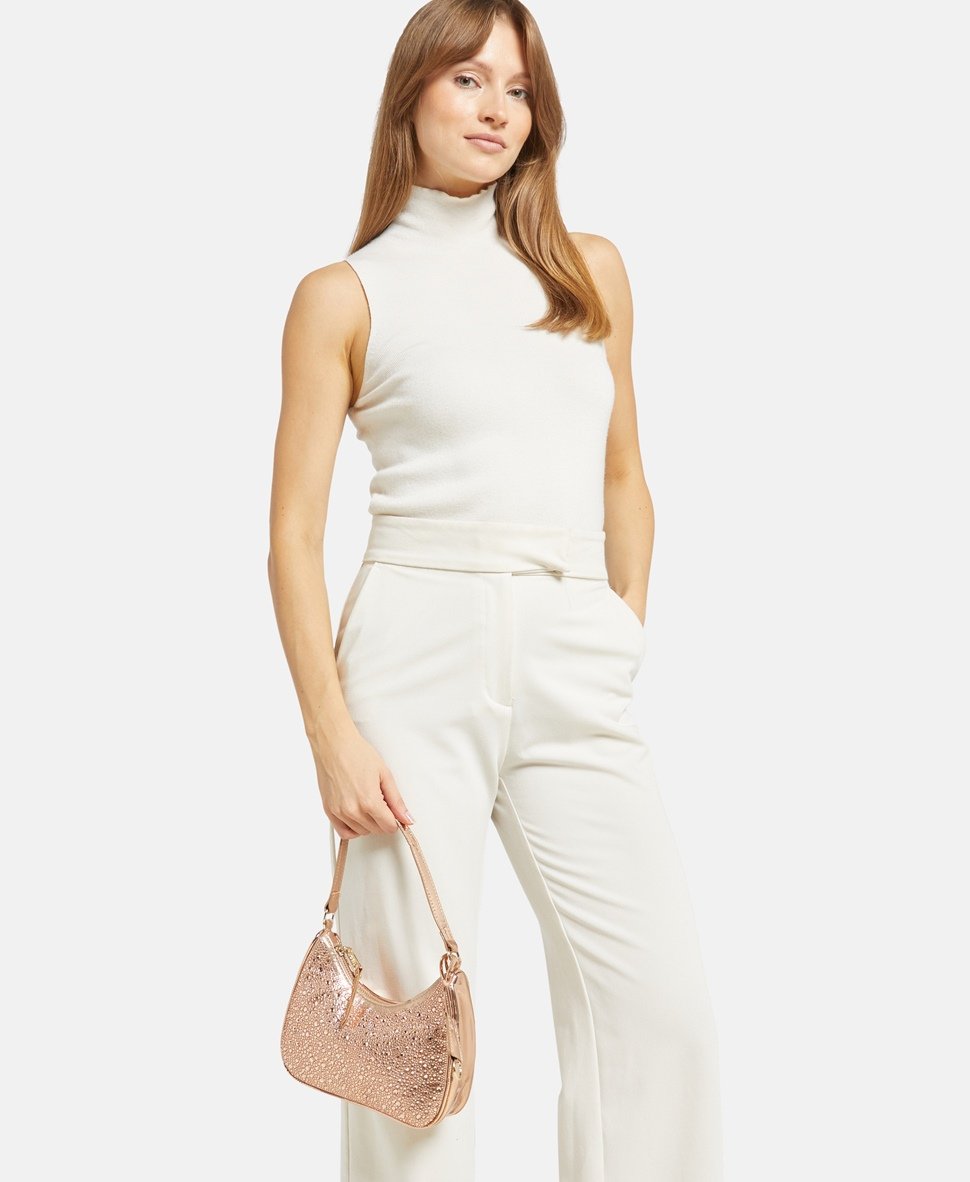 Steve Madden kabelka přes rameno Růžově zlatá 5