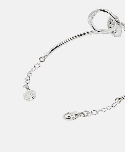 Swarovski náramek Stříbrná 2