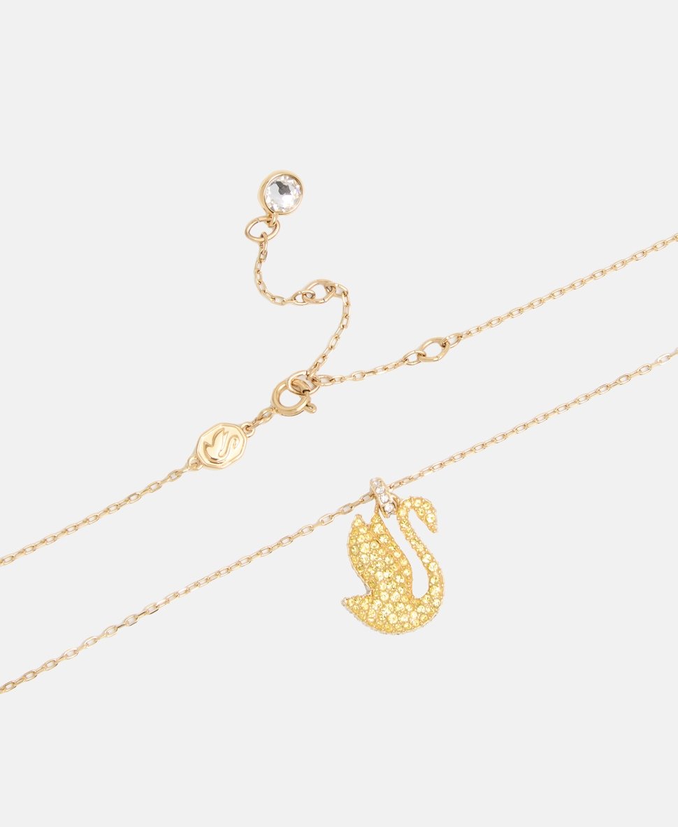 Swarovski řetízek s přívěskem Zlatá 2