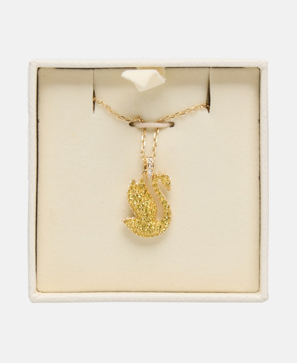 Swarovski řetízek s přívěskem Zlatá 3