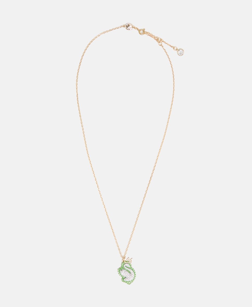 Swarovski řetízek s přívěskem Zlatá 1