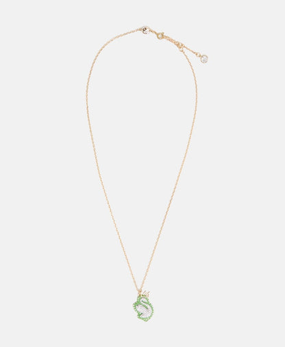 Swarovski řetízek s přívěskem Zlatá 1