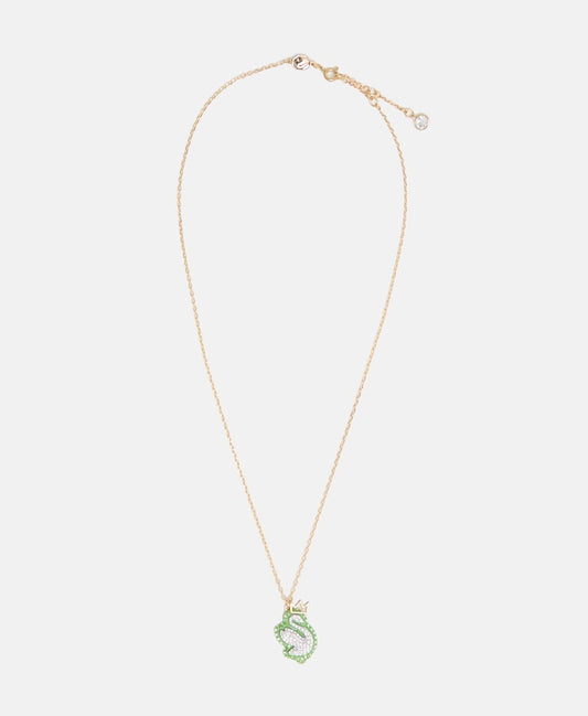 Swarovski řetízek s přívěskem Zlatá 1