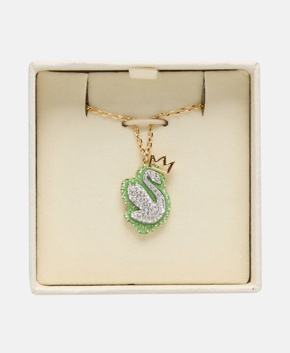 Swarovski řetízek s přívěskem Zlatá 3