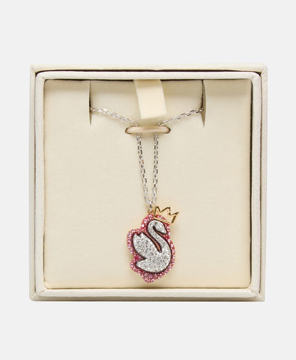 Swarovski řetízek s přívěskem Stříbrná 3
