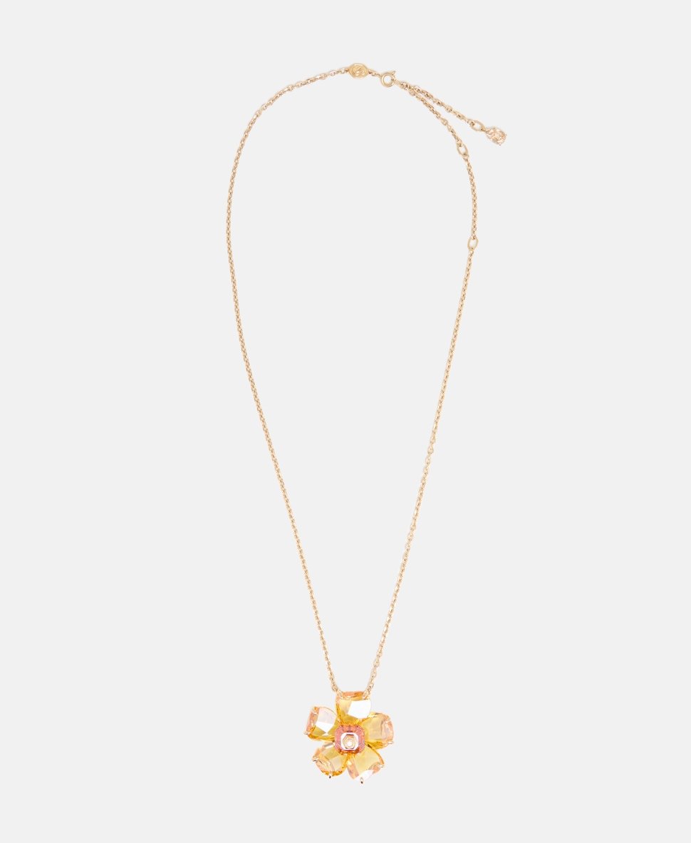 Swarovski řetízek s přívěskem Zlatá 1