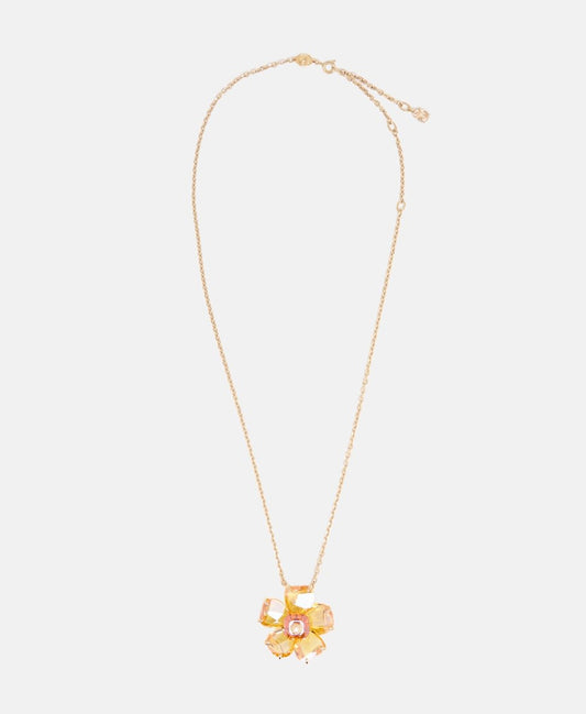 Swarovski řetízek s přívěskem Zlatá 1