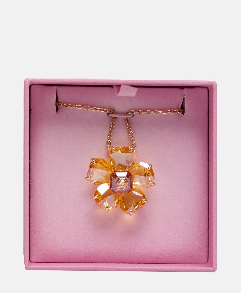 Swarovski řetízek s přívěskem Zlatá 3