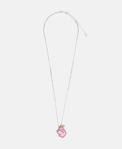 Swarovski řetízek s přívěskem Stříbrná 1