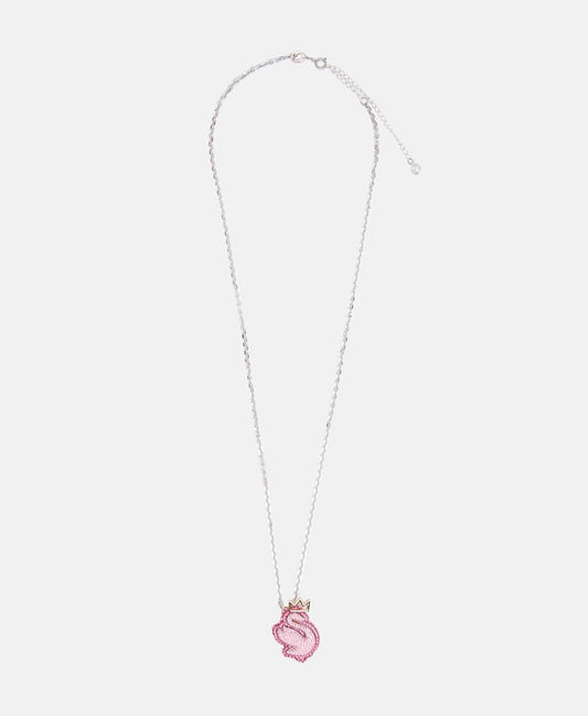 Swarovski řetízek s přívěskem Stříbrná 1