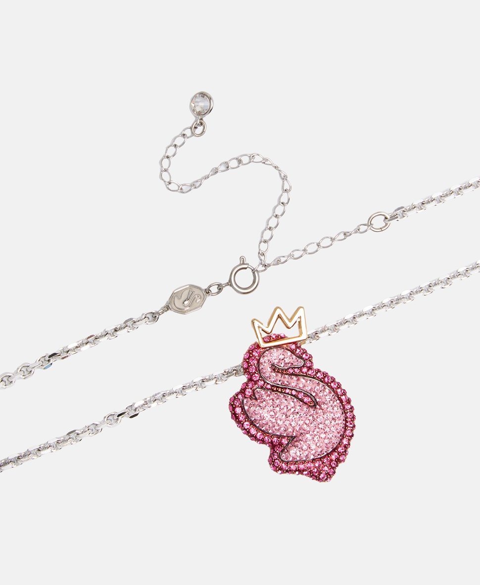 Swarovski řetízek s přívěskem Stříbrná 2