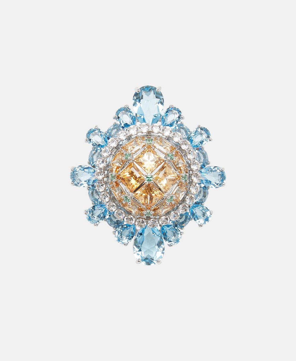 Swarovski prsten Modrá 1