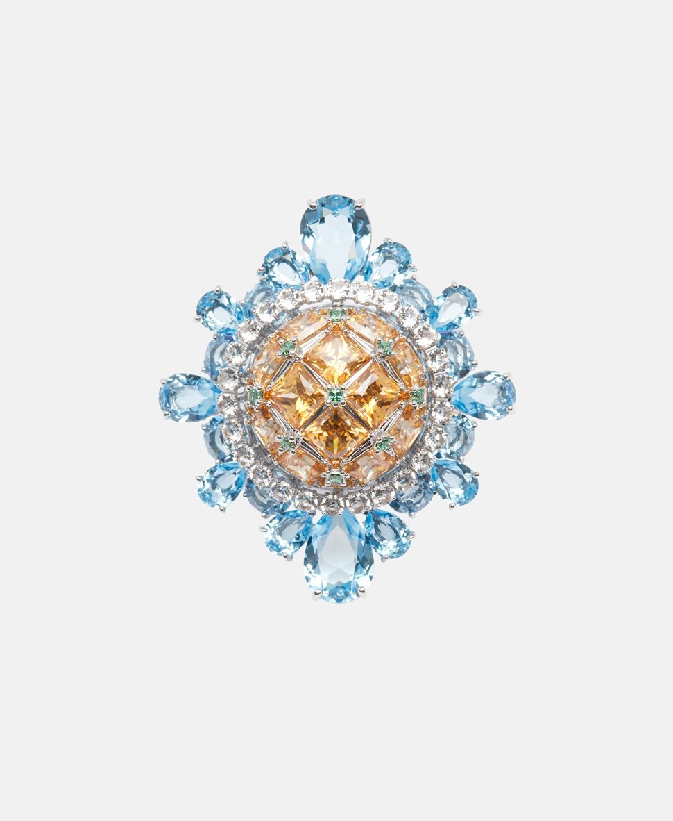 Swarovski prsten Modrá 1