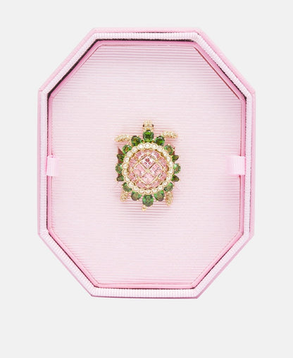 Swarovski prsten Zlatá 3