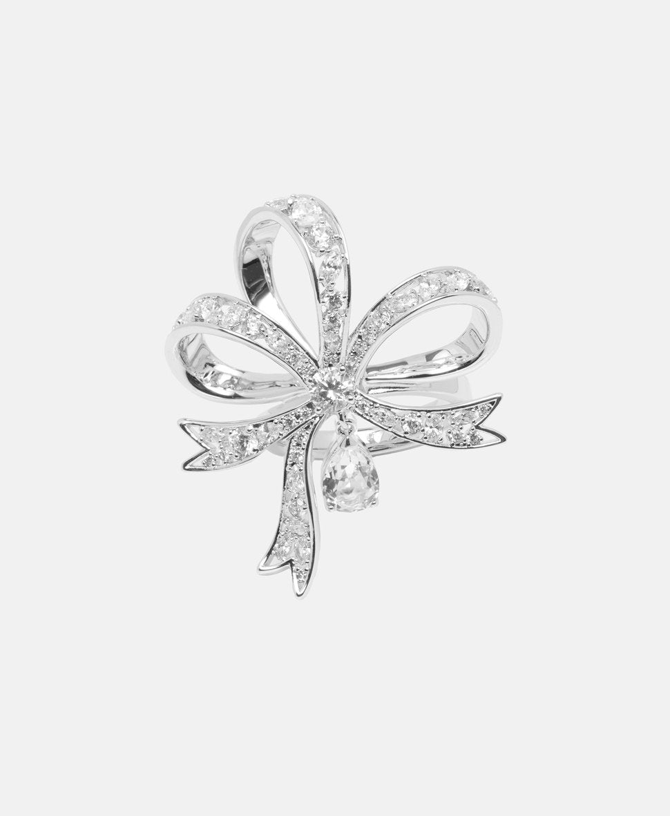 Swarovski prsten Stříbrná 1