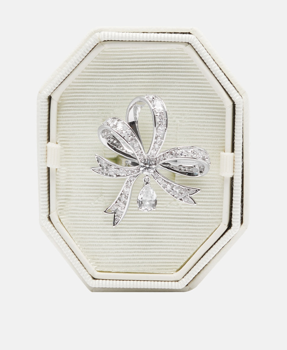 Swarovski prsten Stříbrná 3