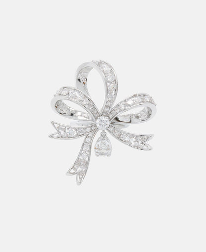 Swarovski prsten Stříbrná 1