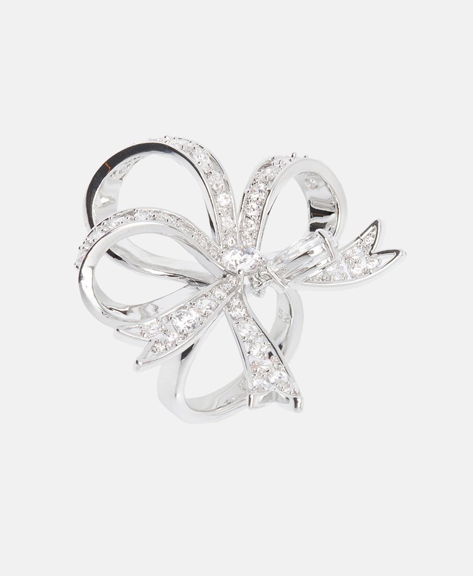 Swarovski prsten Stříbrná 2