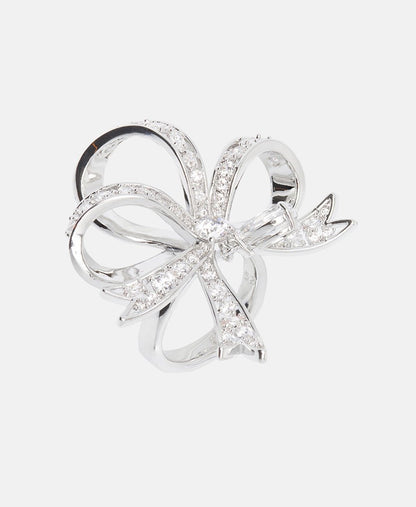 Swarovski prsten Stříbrná 2