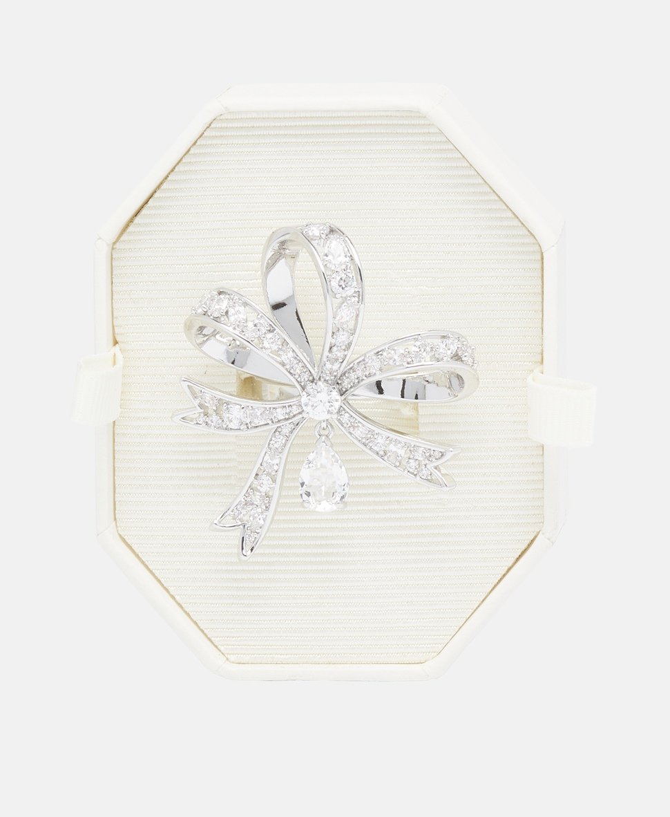 Swarovski prsten Stříbrná 3