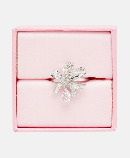 Swarovski prsten Stříbrná 3