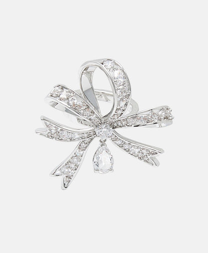 Swarovski prsten Stříbrná 1