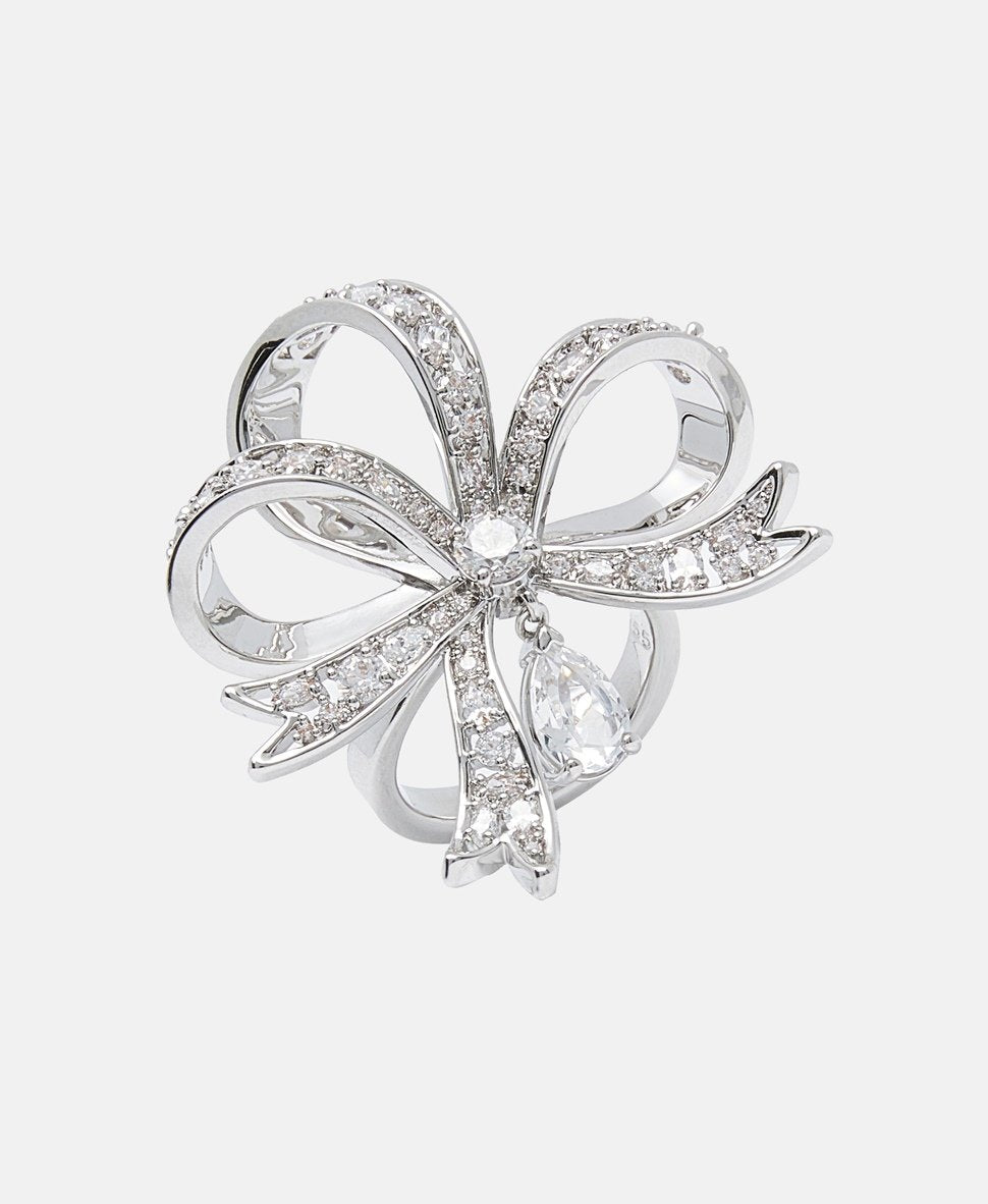 Swarovski prsten Stříbrná 2